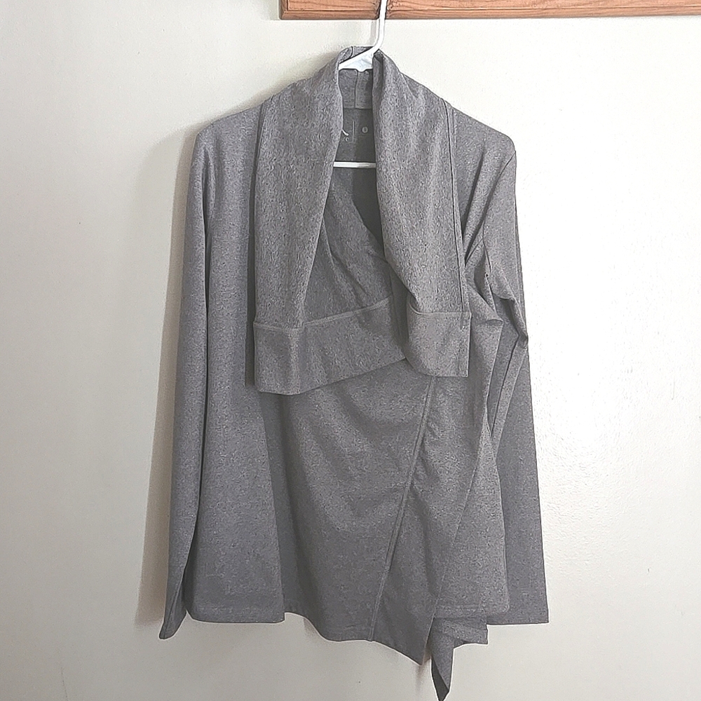 Aspire Assymetrical Athleisure Zip Up Sweater / Jacket